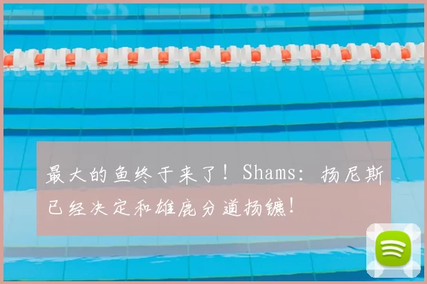 最大的鱼终于来了！Shams：扬尼斯已经决定和雄鹿分道扬镳！